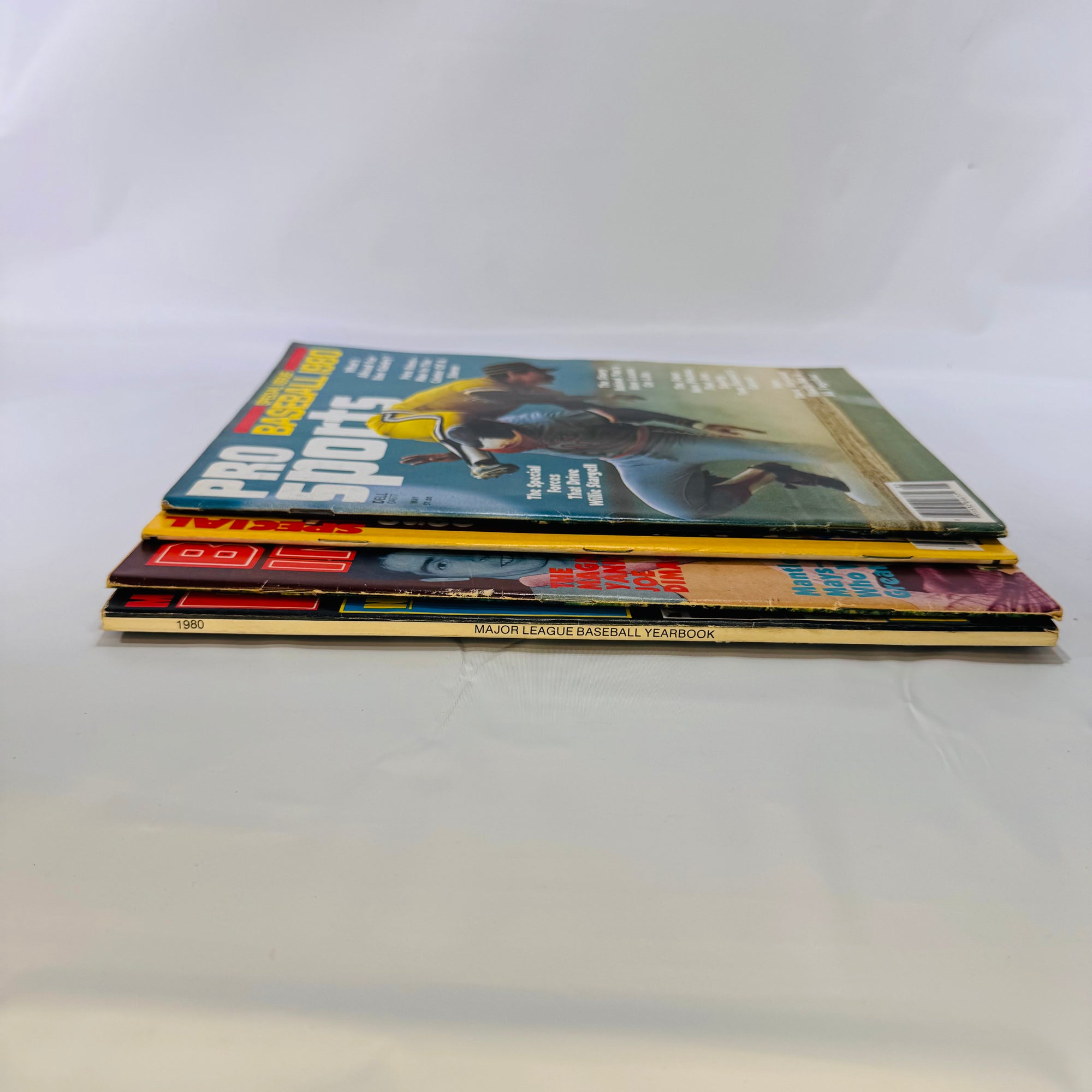 Vintage Baseball Magazine Lot 1979–1980, Classic Sports Ephemera