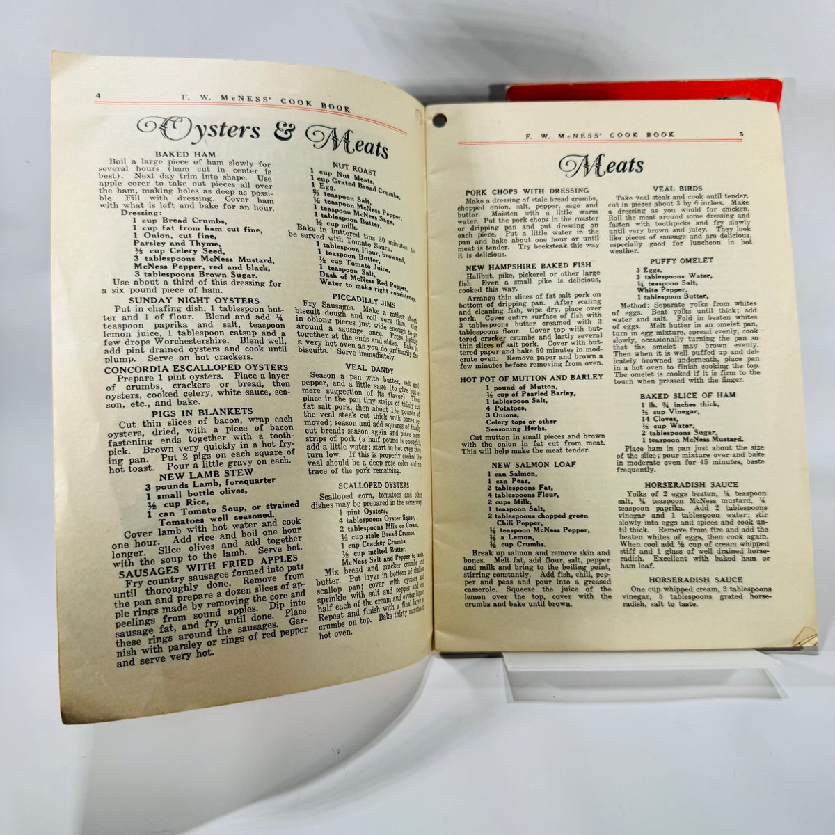Vintage Cooking Ephemera Bundle — McNess Cook Book, Cake Secrets (1934), Lemon Pie Pamphlet | Advertising Recipes, Vintage Cooking Ephemera