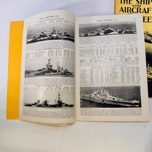 Four Vintage Naval Reference Books by James Charles Fahey (Military History) 1944–1958, Paperback