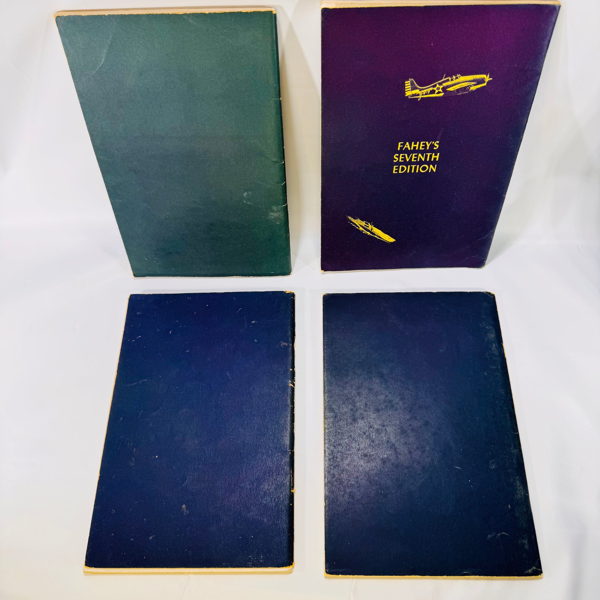 Four Vintage Naval Reference Books by James Charles Fahey (Military History) 1944–1958, Paperback