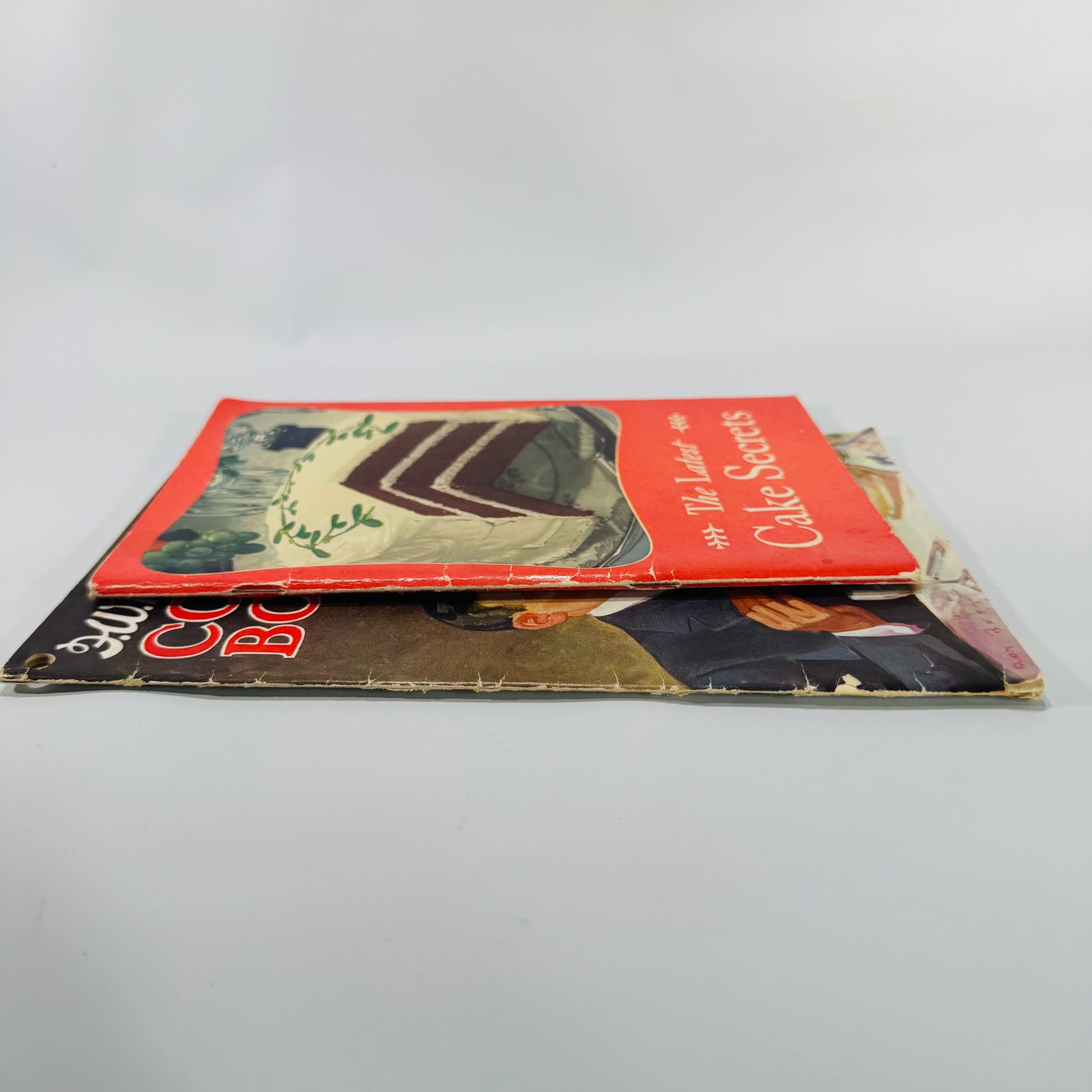 Vintage Cooking Ephemera Bundle — McNess Cook Book, Cake Secrets (1934), Lemon Pie Pamphlet | Advertising Recipes, Vintage Cooking Ephemera