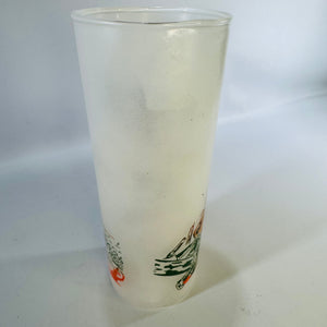 Vintage Famous Ohio Indians Glass, The Prophet Shawnee, Bonded Oil Promotional 1960s