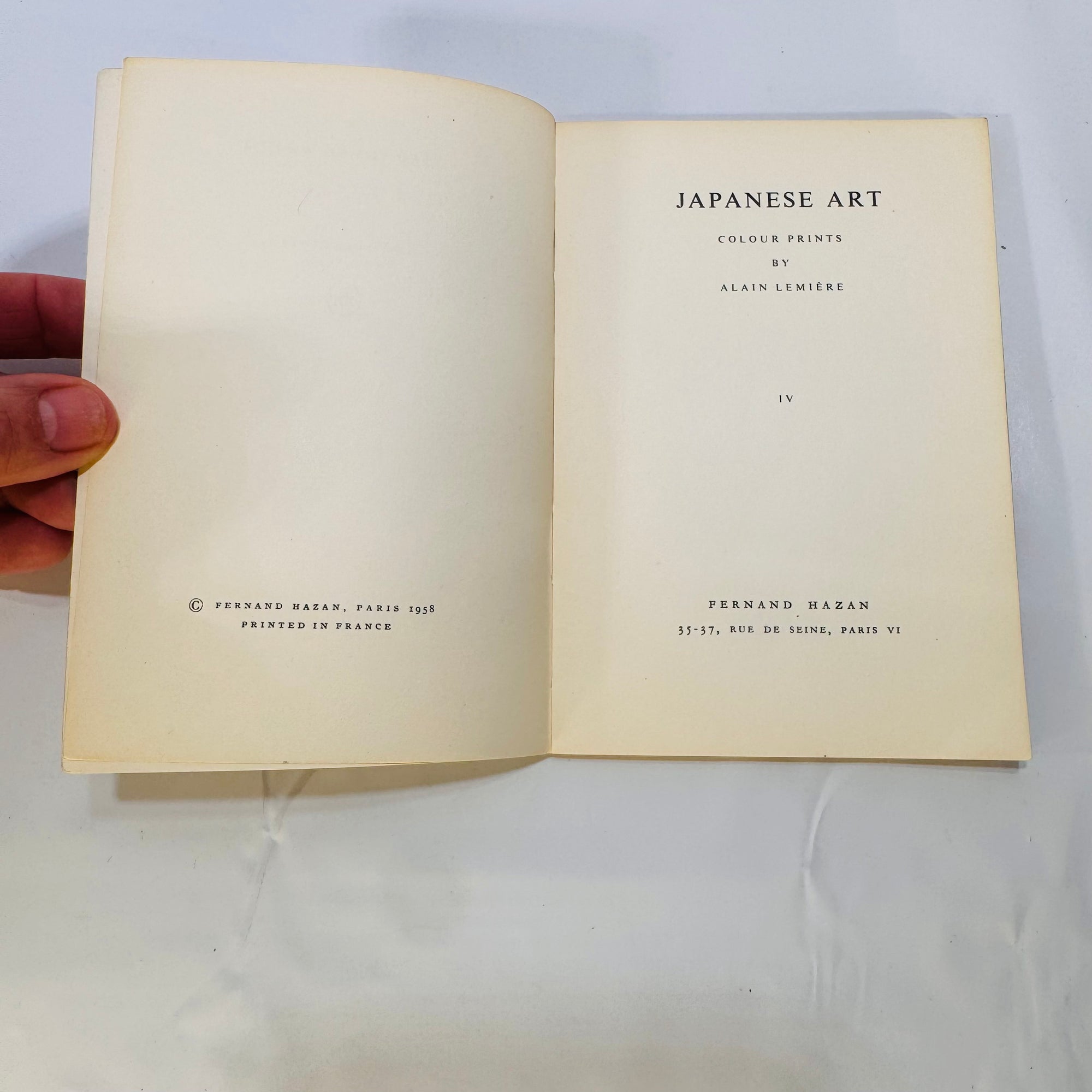 Japanese Art Series (1958) – 3-Book Set from Fernand Hazan's abc Collection, Art & Culture