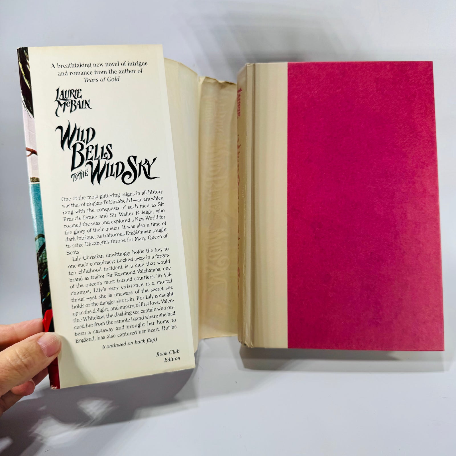 Laurie McBain Wild Bells to the Wild Sky (1983 Book Club Edition) — Avon | Historical Romance