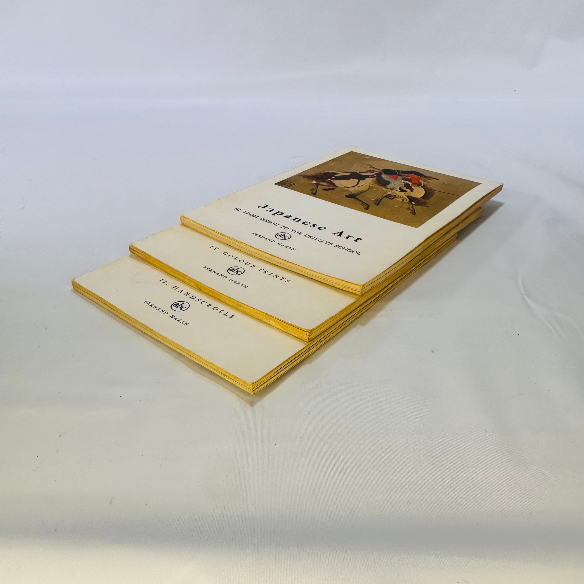 Japanese Art Series (1958) – 3-Book Set from Fernand Hazan's abc Collection, Art & Culture