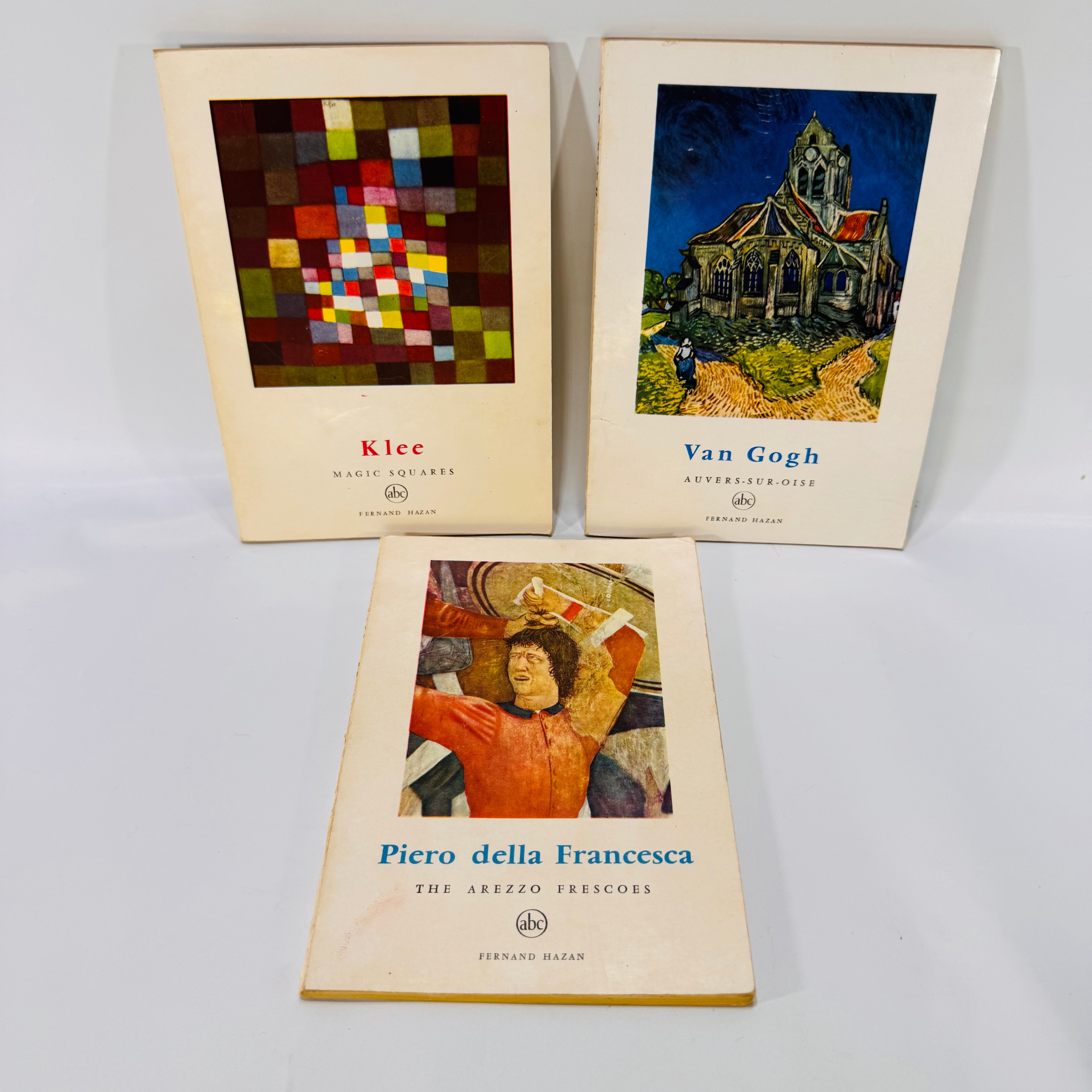 Klee, Van Gogh, Piero | Hazan abc Art Books 1950s Set of 3