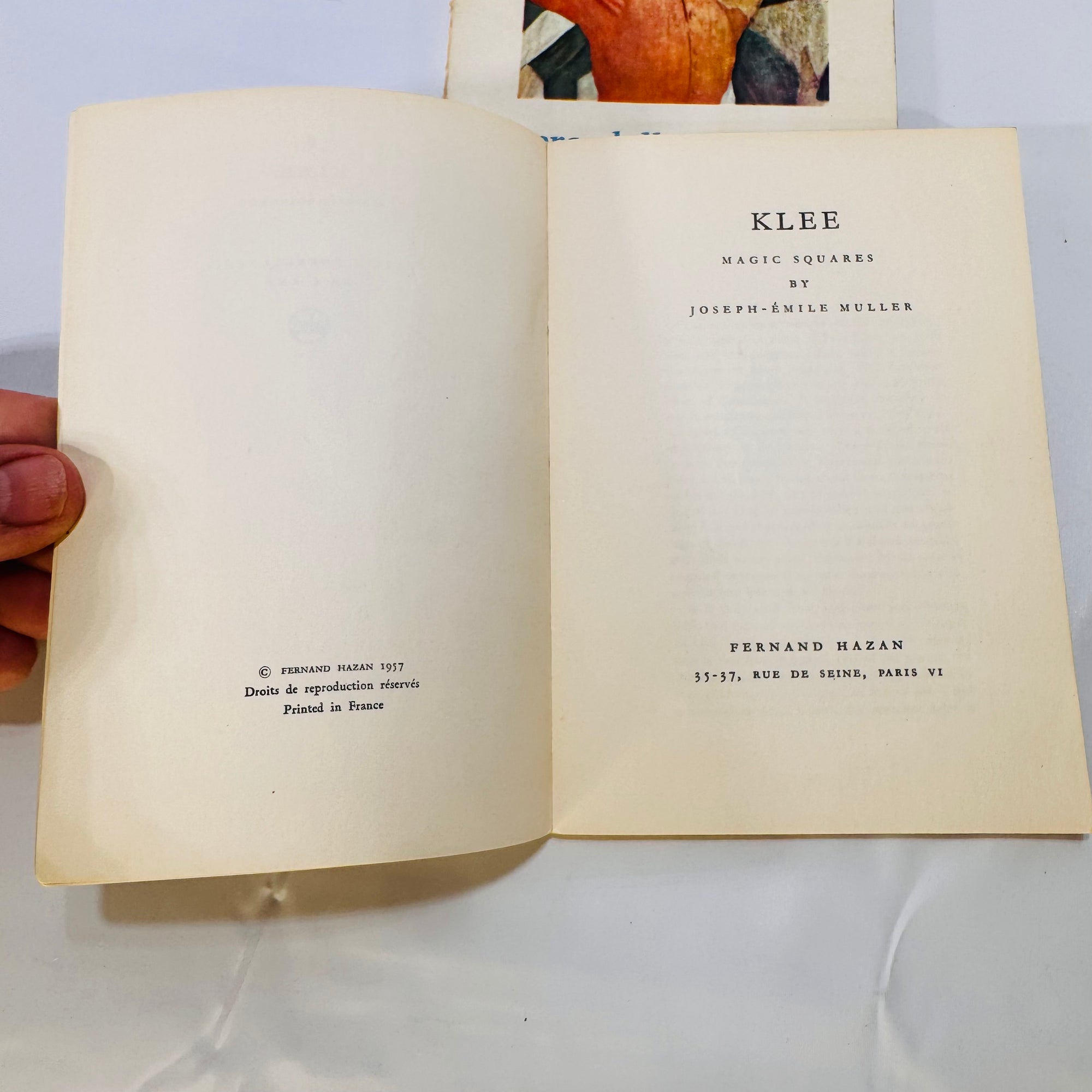 Klee, Van Gogh & Piero della Francesca – The Little Library of Art (Fernand Hazan “abc” Collection) | 1950s Art History Trio