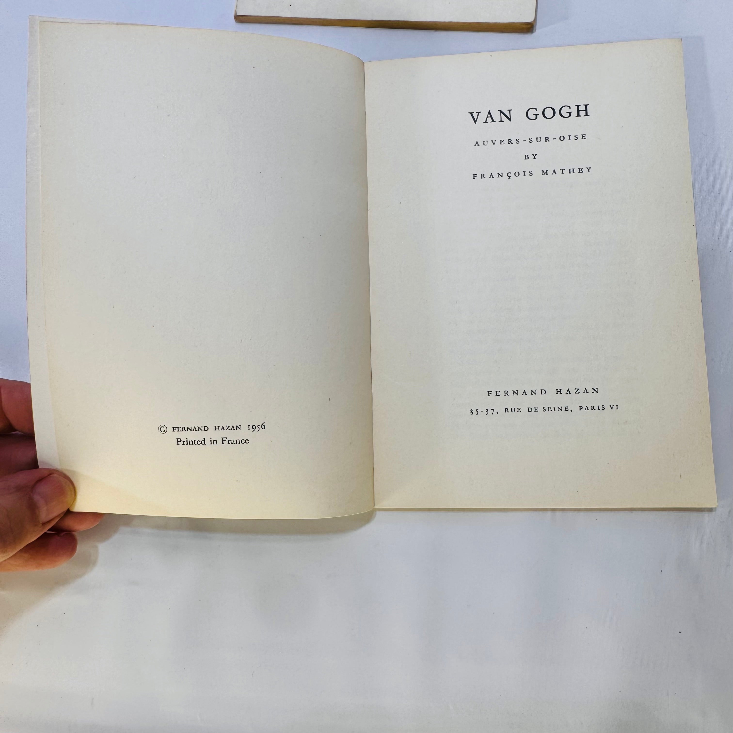 Klee, Van Gogh, Piero | Hazan abc Art Books 1950s Set of 3