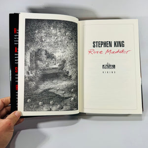 Stephen King Rose Madder (1995 First Edition, First Printing) — Viking | Fiction, MODERN HORROR