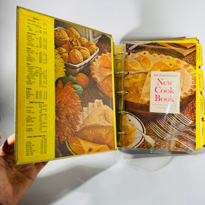 Vintage Cookbook – Better Homes & Gardens New Cook Book (Gold Souvenir Edition, 1960s) — Meredith Press | Mid-Century Recipes, 5-Ring Binder