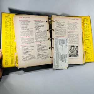 Vintage Cookbook – Better Homes & Gardens New Cook Book (Gold Souvenir Edition, 1960s) — Meredith Press | Mid-Century Recipes, 5-Ring Binder