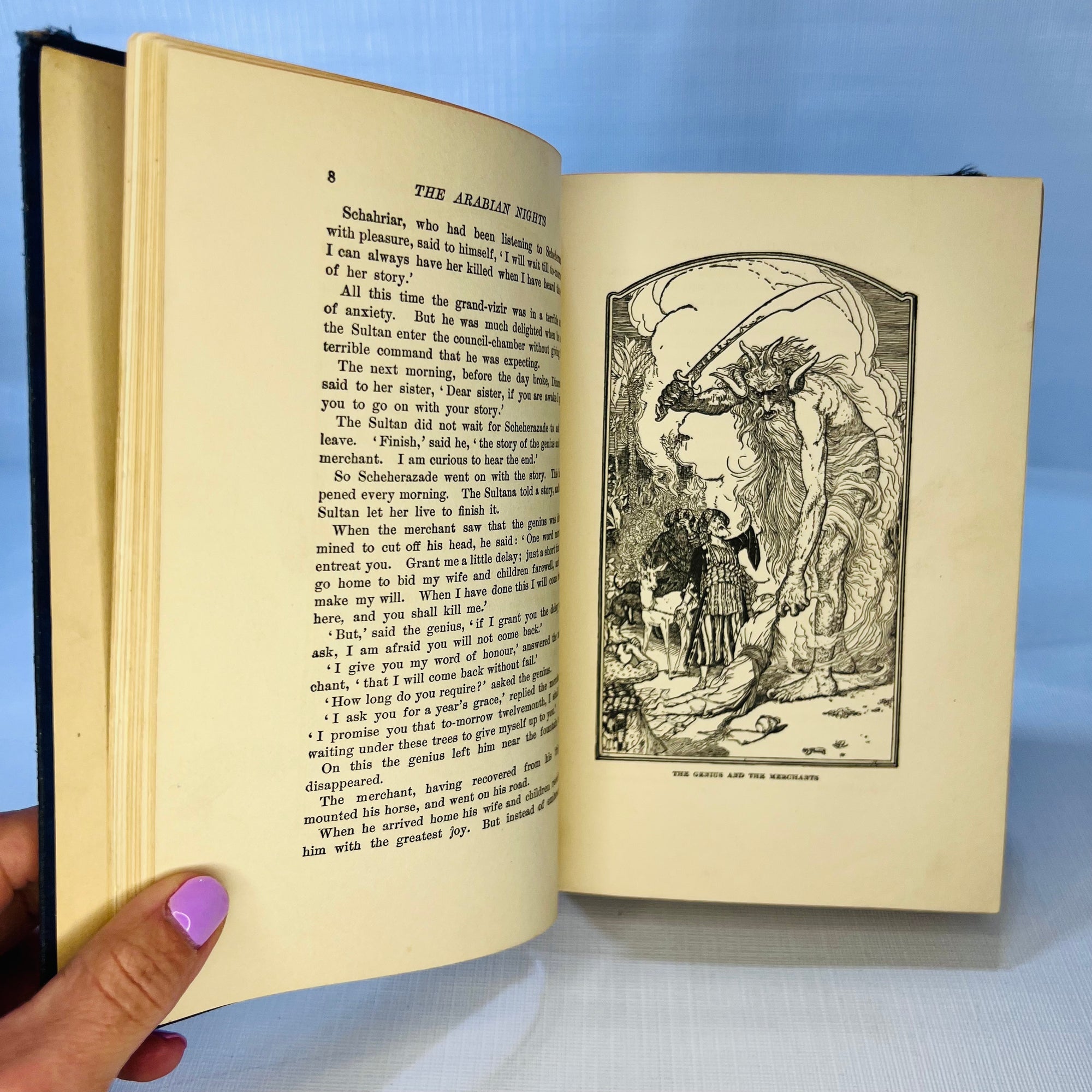 The Arabian Nights Entertainments selected and edited by Andrew Lang illustrations by H.J. Ford 1930 Crown Edition Longmans Green and Co