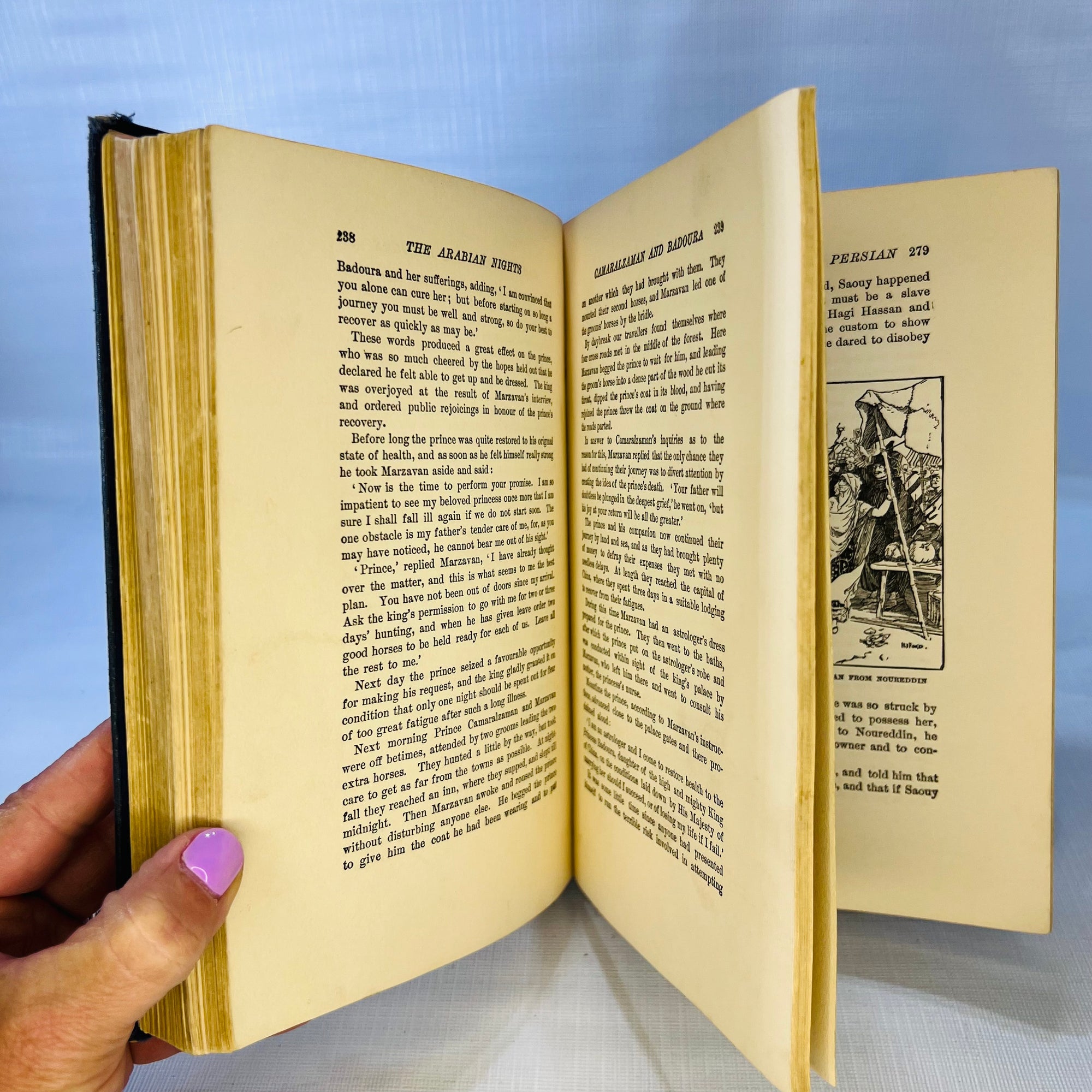 The Arabian Nights Entertainments selected and edited by Andrew Lang illustrations by H.J. Ford 1930 Crown Edition Longmans Green and Co
