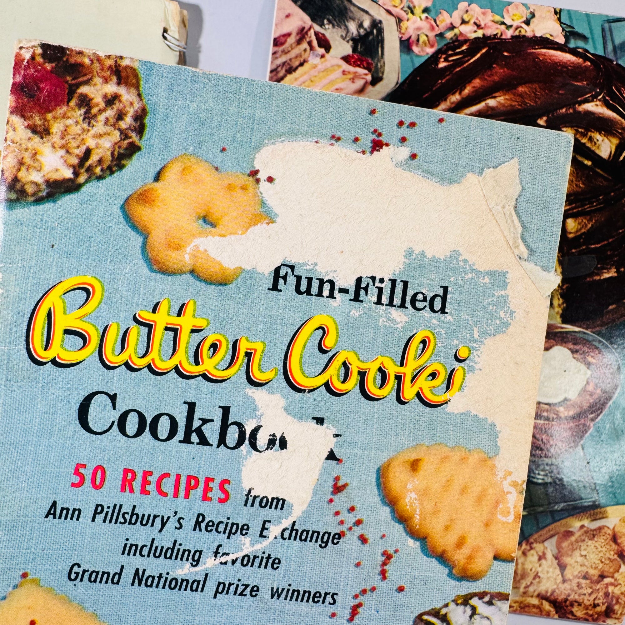 Vintage Cooking Ephemera — Mid-Century Recipe Booklet Bundle (1950s–1960s) — Jell-O, Borden’s, Pillsbury, Fleischmann’s | Advertising Recipes, Culinary Ephemera