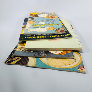 Vintage Cooking Ephemera — Mid-Century Recipe Booklet Bundle (1950s–1960s) — Jell-O, Borden’s, Pillsbury, Fleischmann’s | Advertising Recipes, Culinary Ephemera