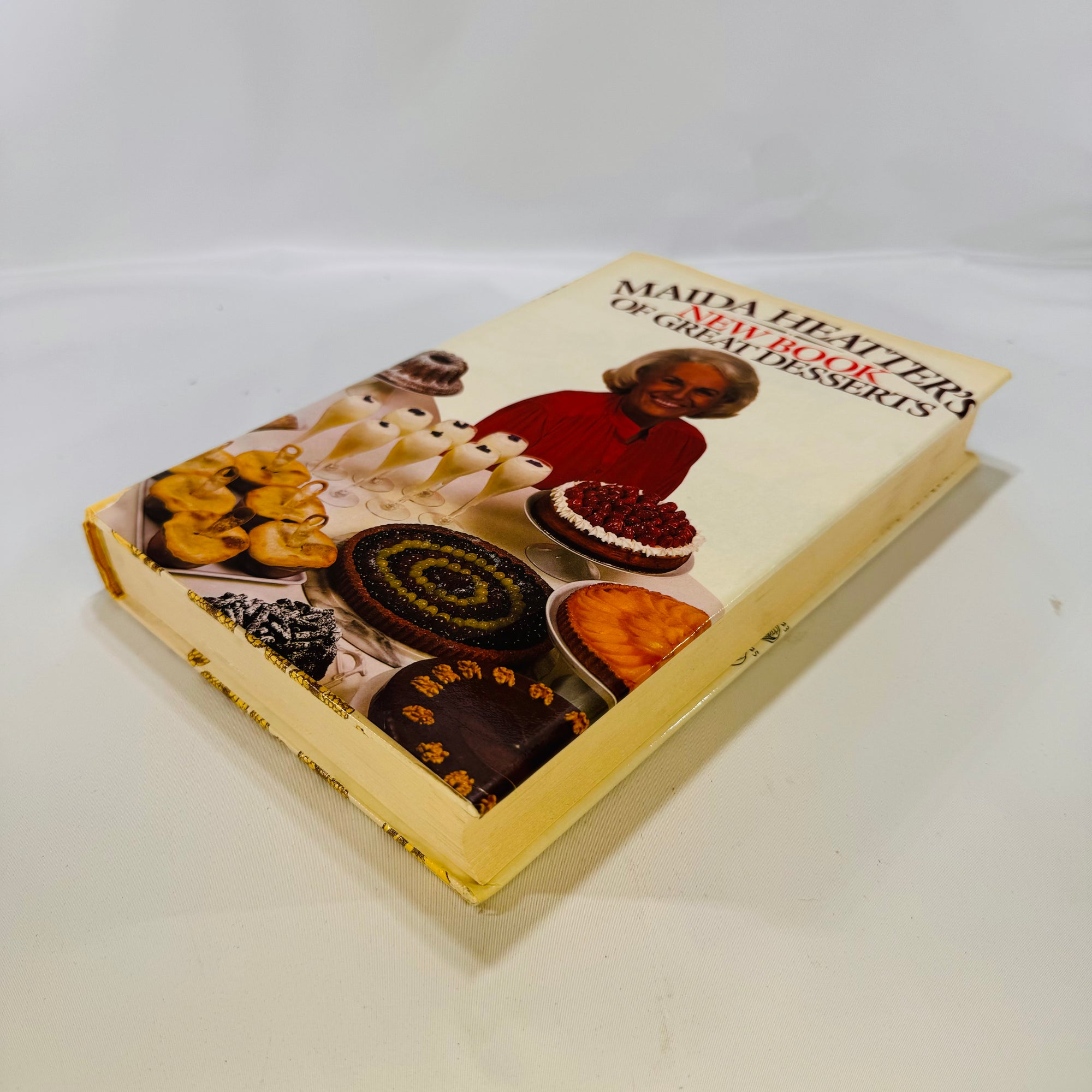 Two Maida Heatter's Cook Books Book of Great Cookies (1977) & New Book of Great Desserts (1982) Hardcover