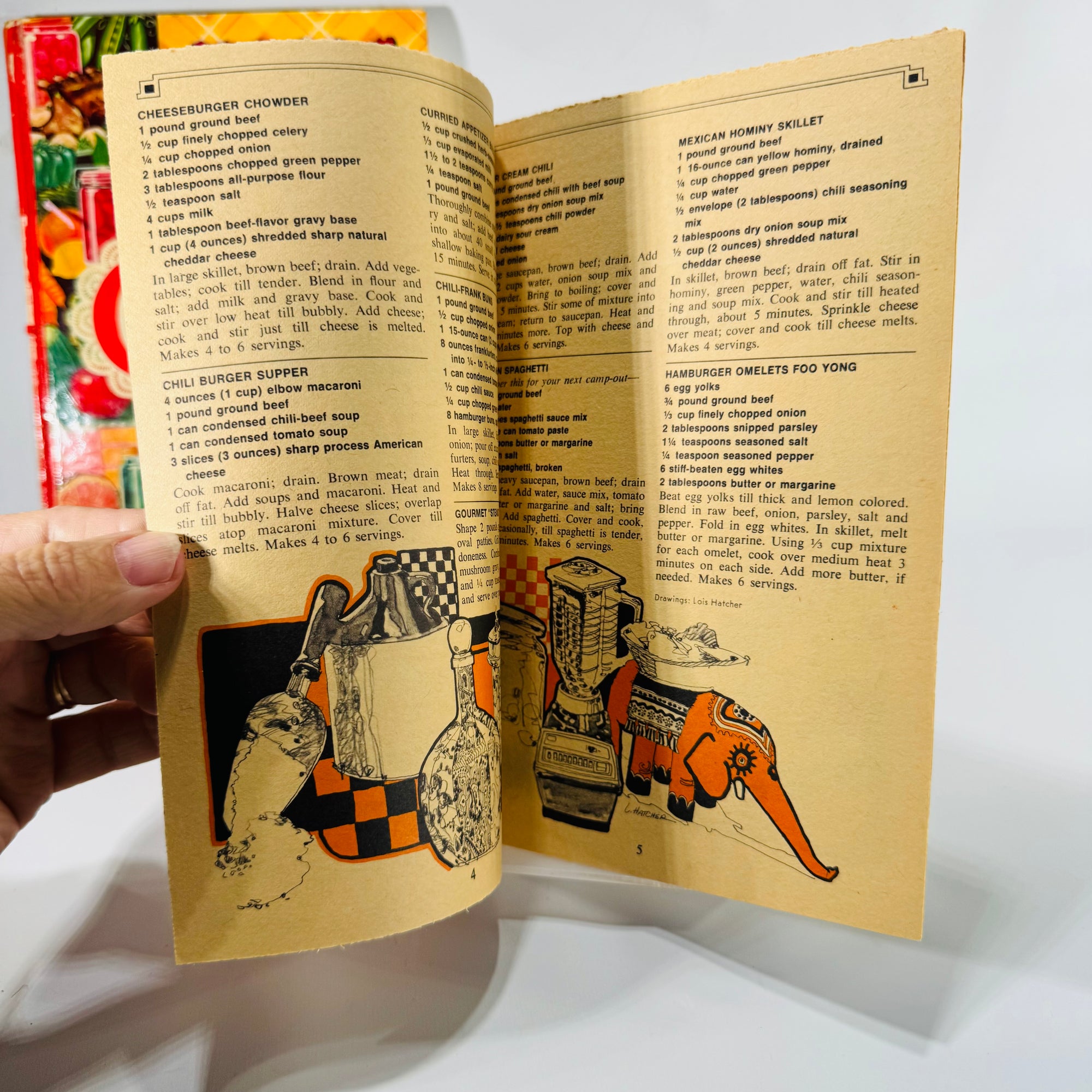 Vintage Church Cookbook Bundle — Meals from the Manse + 50 All-Time Great Hamburger Recipes — Zondervan & Better Homes | Community Recipes