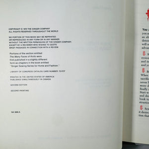 Vintage Sewing Instruction • Singer Sewing Book (1972, Revised Edition) — Jessie Hutton & Gladys Cunningham | Illustrated Techniques, Sewing Reference