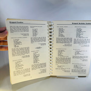 Beta Sigma Phi International Cookbook Desserts — 1968 Spiral Bound Vintage Recipes Party Beverages
