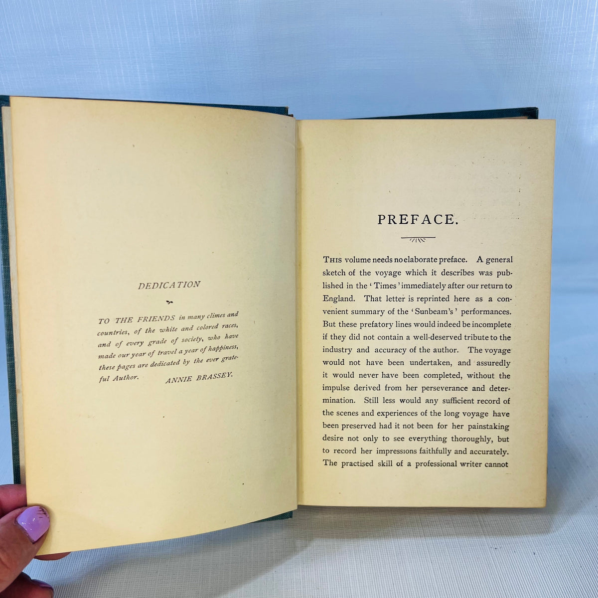 A Voyage of The Sunbeam Our Home on the Ocean for Eleven Month by Lady Brassey Profusely Illustrated No Publishing Date Found Homewood Publishing Company