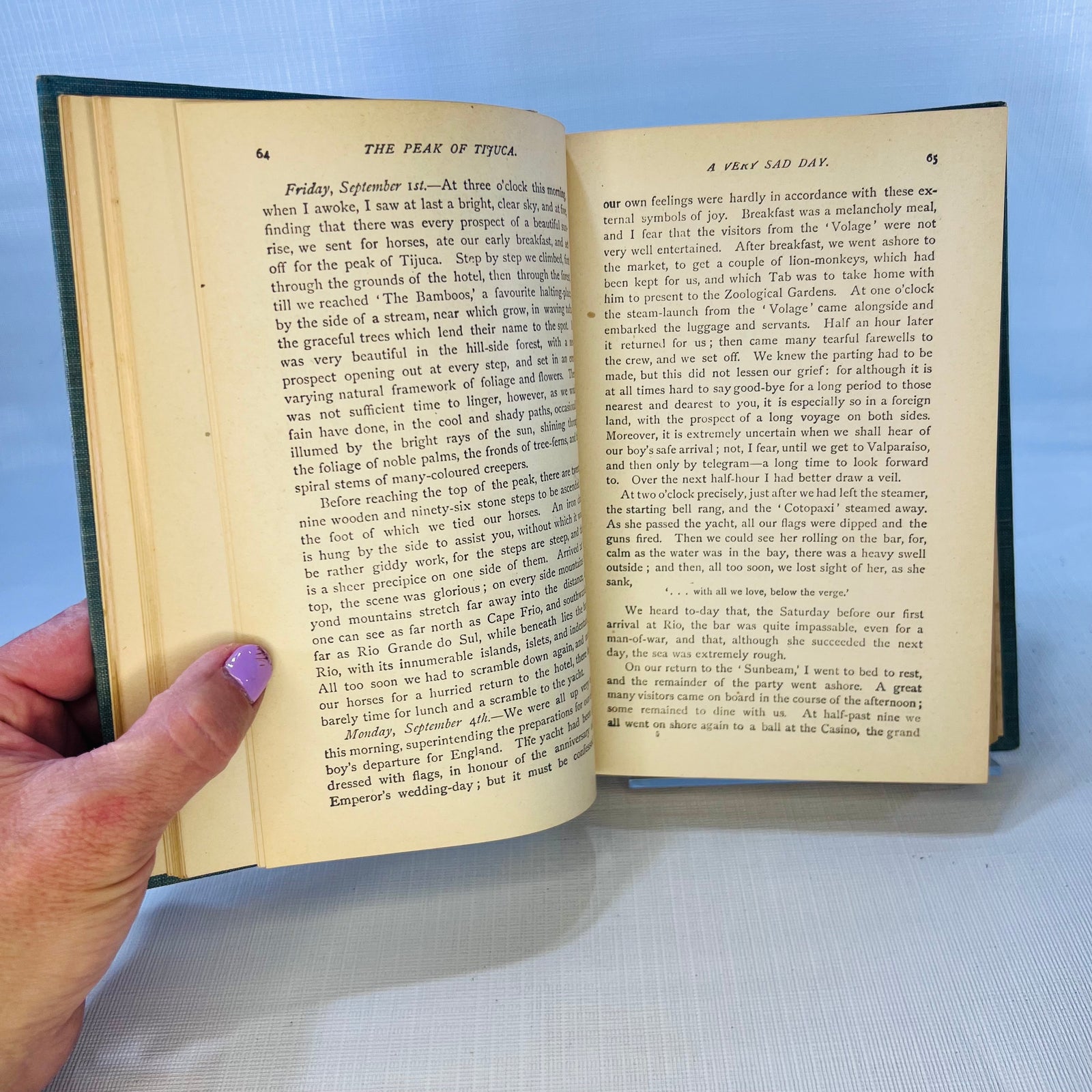 A Voyage of The Sunbeam Our Home on the Ocean for Eleven Month by Lady Brassey Profusely Illustrated No Publishing Date Found Homewood Publishing Company