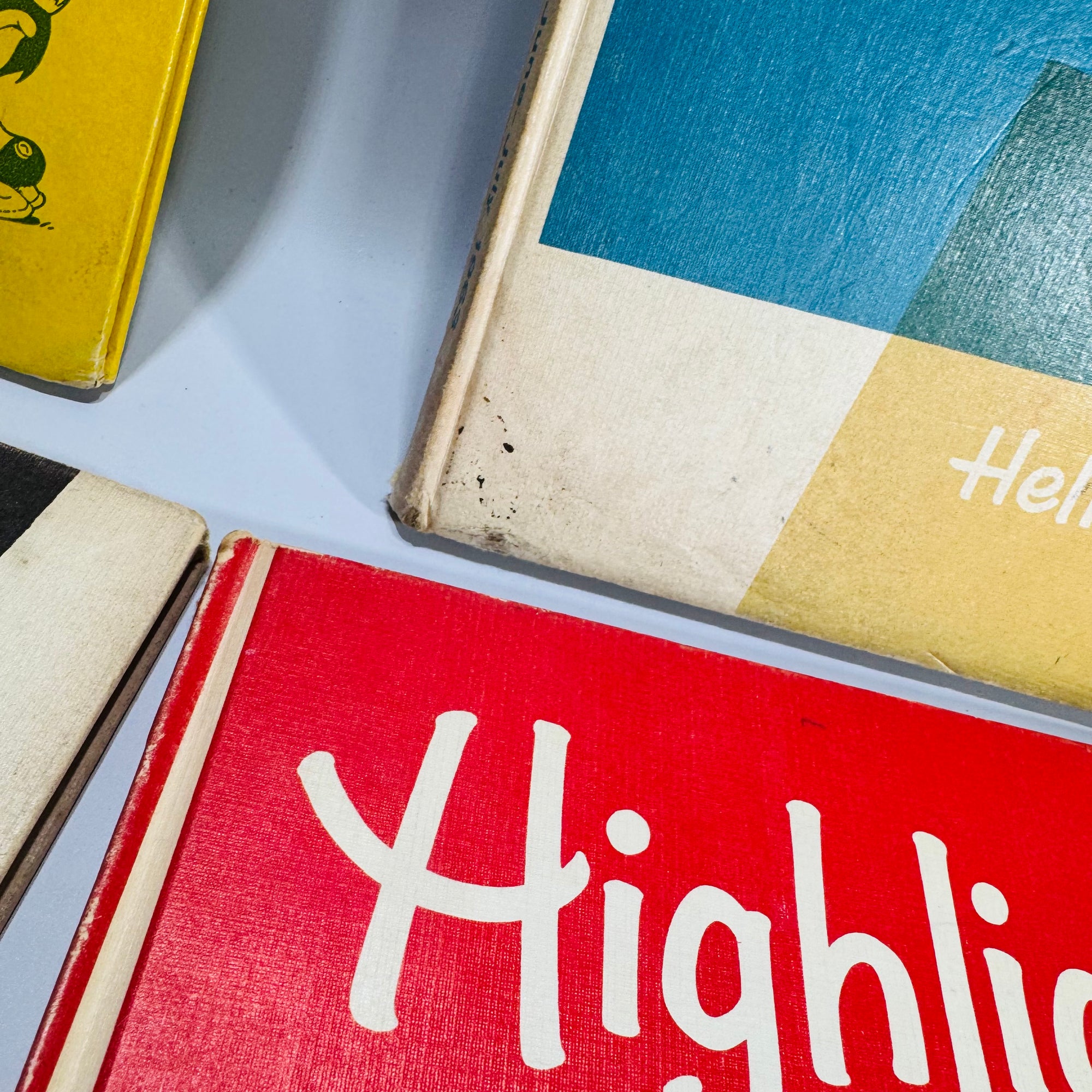 Vintage Children’s Educational Annuals — Highlights for Children (1963 Issues) — Set of 4 | Illustrated Activities & Stories, Children’s Educational