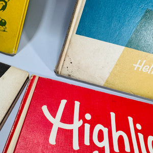 Vintage Children’s Educational Annuals — Highlights for Children (1963 Issues) — Set of 4 | Illustrated Activities & Stories, Children’s Educational