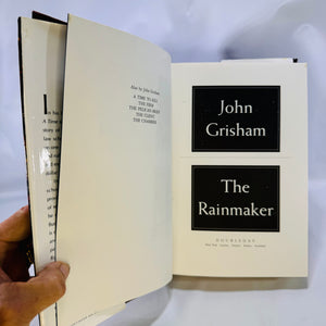 The Rainmaker by John Grisham 1995 First Edition Hardcover Doubleday