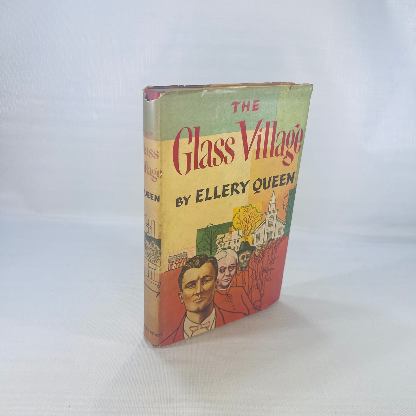 The Glass Village by Ellery Queen 1954 Little Brown and Company
