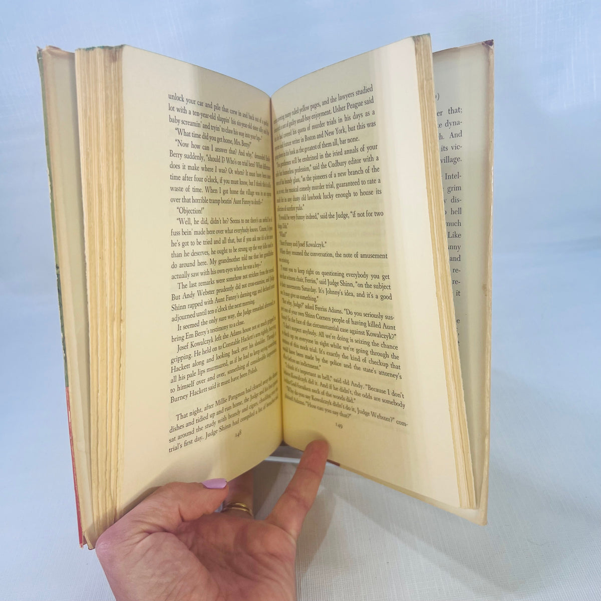 The Glass Village by Ellery Queen 1954 Little Brown and Company