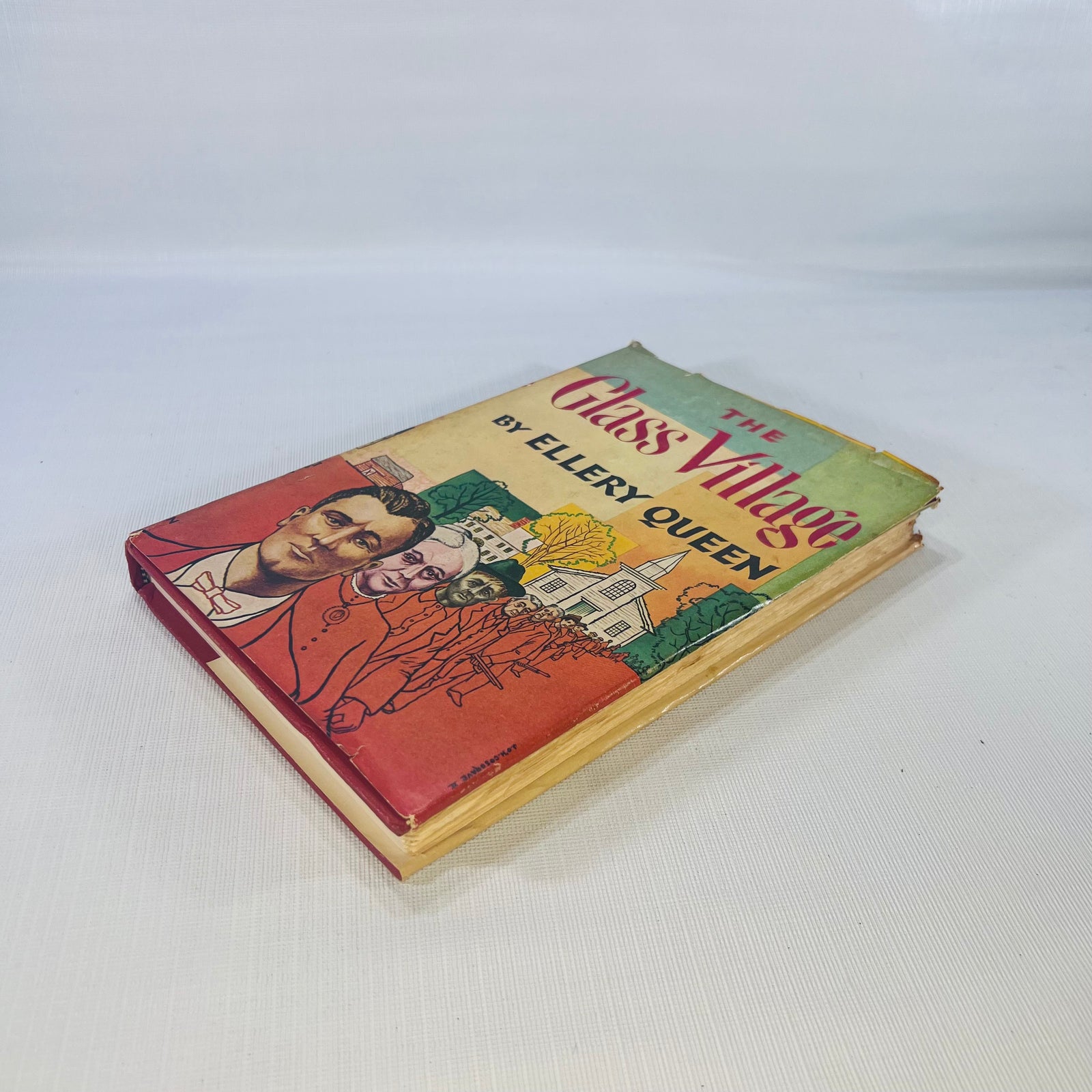 The Glass Village by Ellery Queen 1954 Little Brown and Company