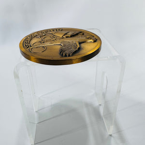 1984 Sarajevo–Los Angeles Olympic Commemorative Medal in Original Velvet Case