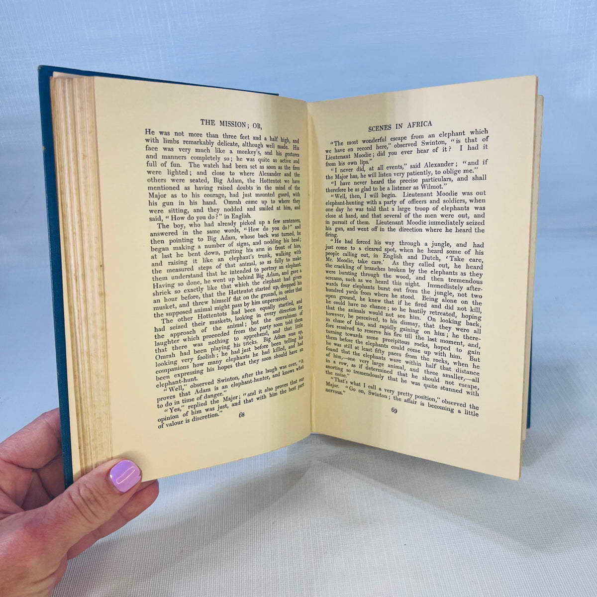 The Mission or Scenes in Africa by Captian Marryat illustrations by Henry Autsin No Publishing Date Found George Routledge and Sons Author's Edition