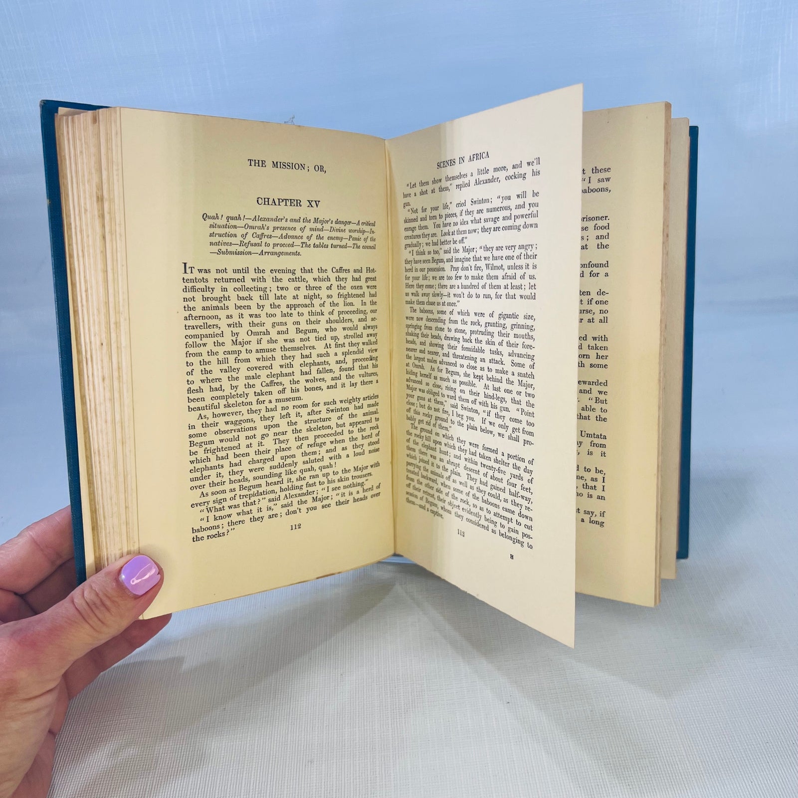 The Mission or Scenes in Africa by Captian Marryat illustrations by Henry Autsin No Publishing Date Found George Routledge and Sons Author's Edition