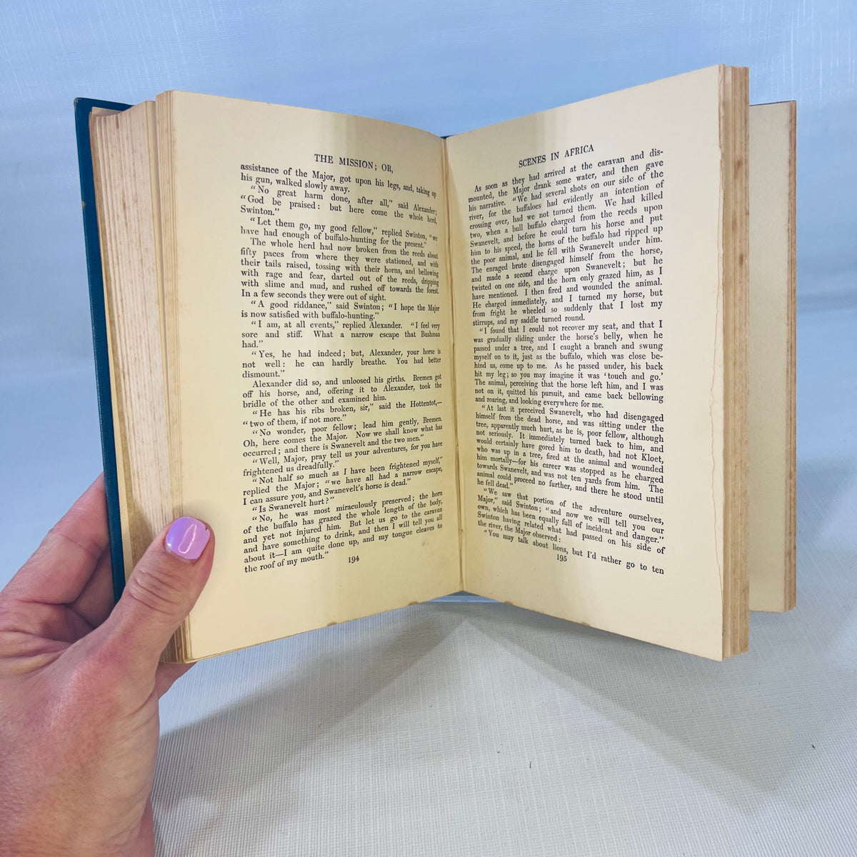 The Mission or Scenes in Africa by Captian Marryat illustrations by Henry Autsin No Publishing Date Found George Routledge and Sons Author's Edition