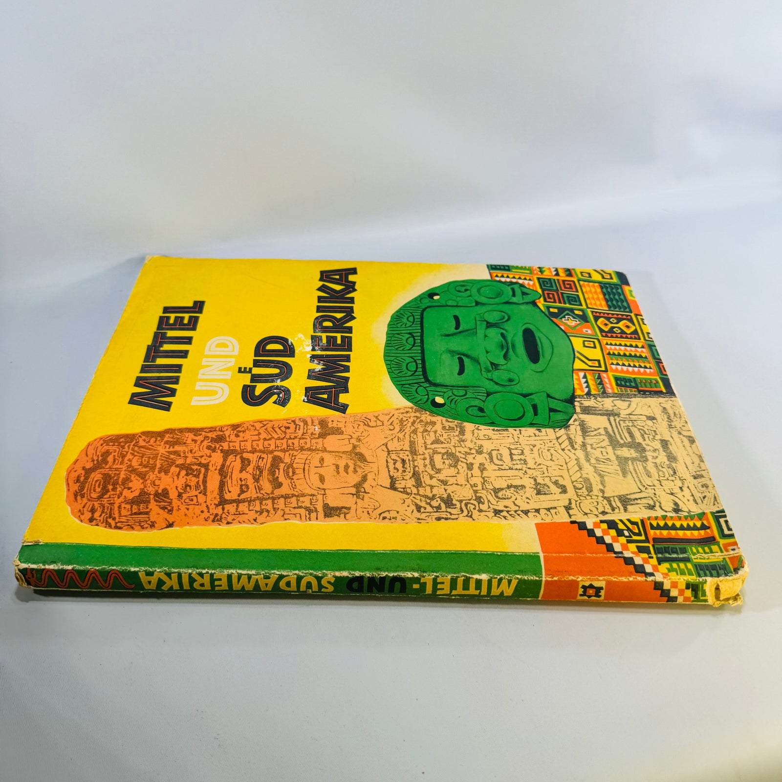 German Vintage Children's Adventure Book, Sanella Promotional Album, 1952, Illustrated Central & South America