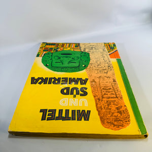 German Vintage Children's Adventure Book, Sanella Promotional Album, 1952, Illustrated Central & South America