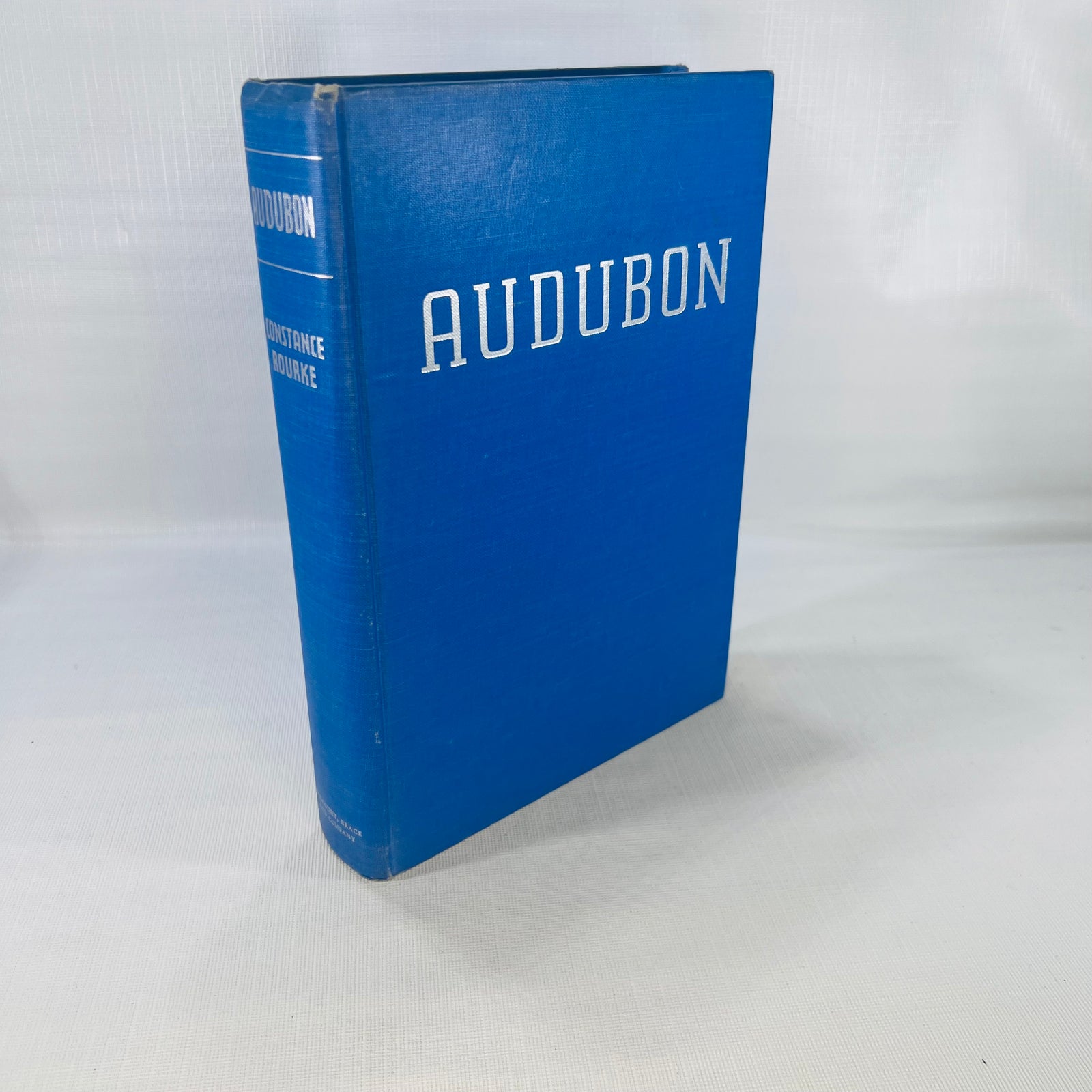 Audubon by Constance Rourke with 12 Colored Plates from Original Audubon Prints Black and White Illustrations by James MacDonald 1936 Harcourt Brace and Company