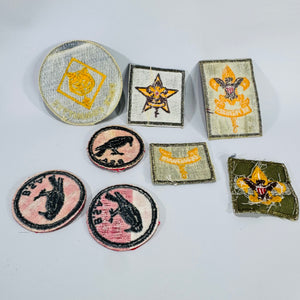 Vintage Boy Scout Patch Lot – BSA Pack Committee & Uniform Patches