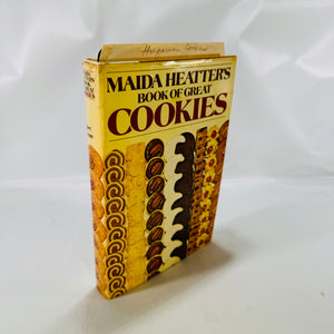 Two Maida Heatter's Cook Books Book of Great Cookies (1977) & New Book of Great Desserts (1982) Hardcover