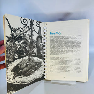 Vintage 1978 Recipes from the World of Beta Sigma Phi Cookbook Spiral Bound Sorority Recipe Book