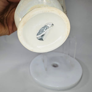 Set of Vintage Nasco Japan Iridescent Porcelain Perfume Bottles w/ Stoppers – Pink Rose Vanity Décor (2)