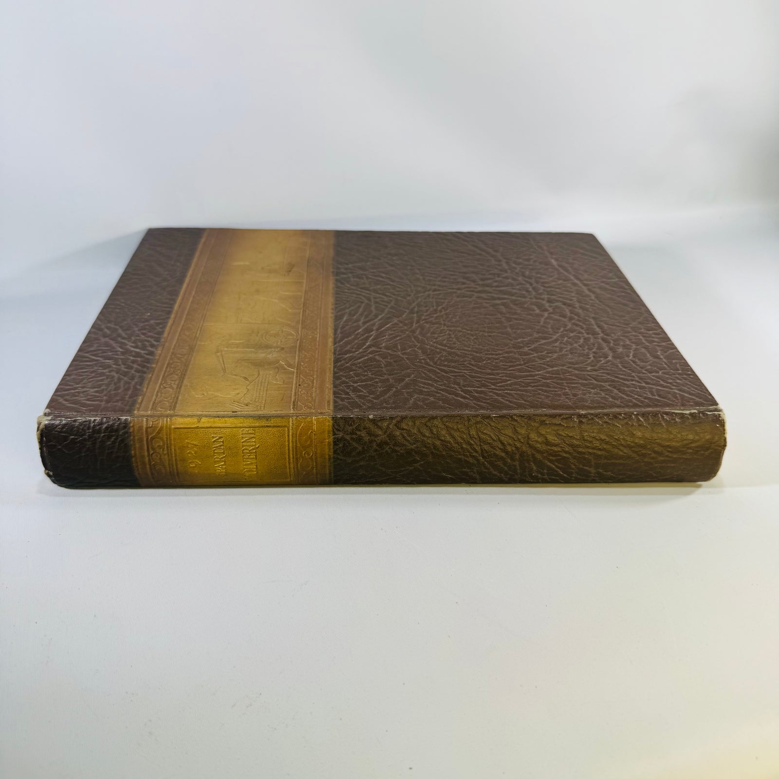 1927 Michigan State College Yearbook Spartan Issue Wolverine Hardcover East Lansing MSU History