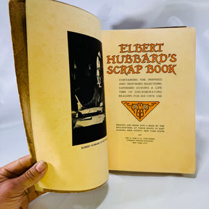 Ebert Hubbard's Scrap Book 1923 H.M Wise & Company Inc./ The Roycrofts