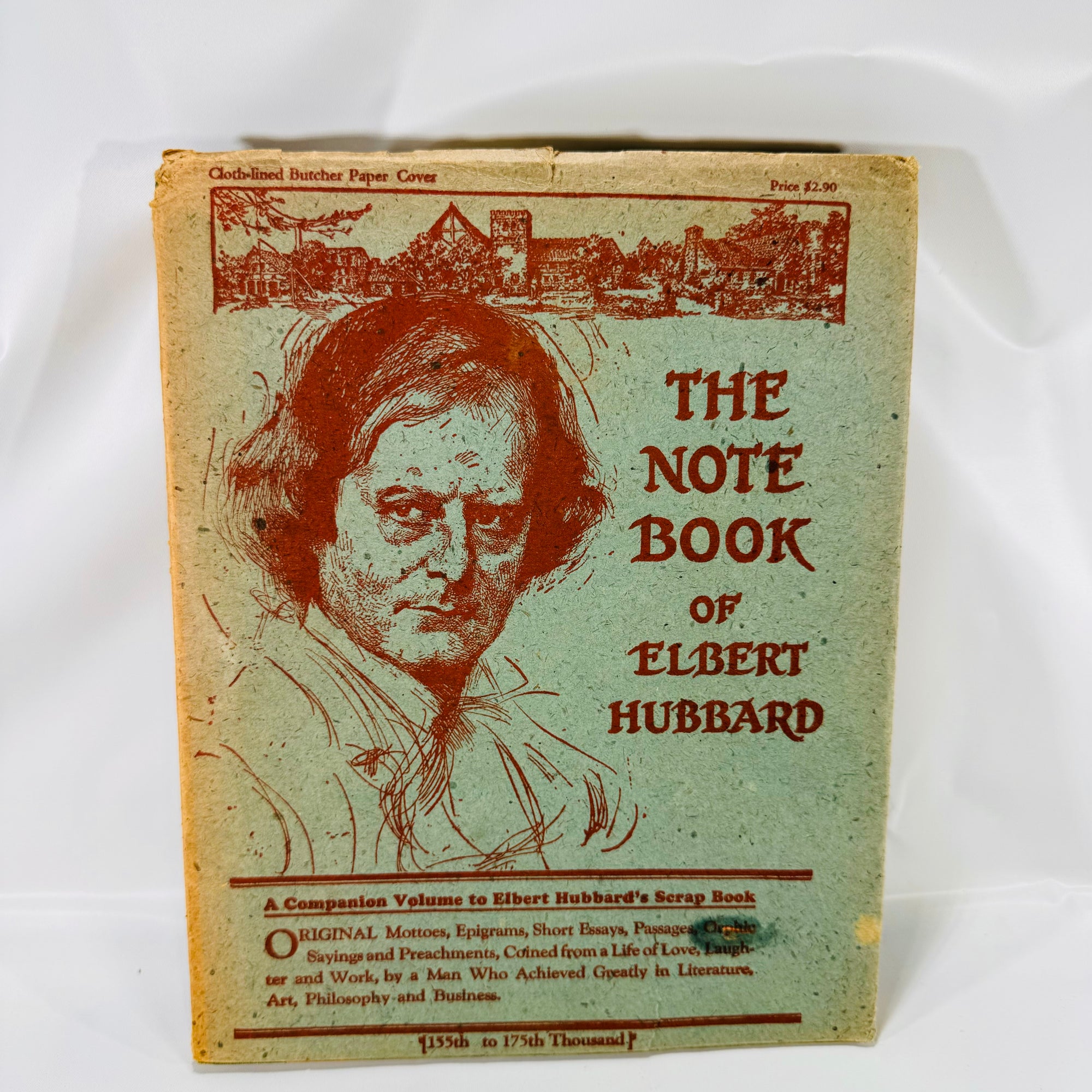 The Note Book of Elbert Hubbard 1927 H.M. Wise & Co/The Roycrofters