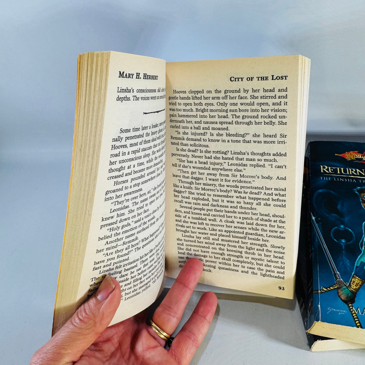 Dragonlance Linsha Trilogy Bundle Mary H Herbert Paperback Set City of the Lost Flight Fallen Return Exile