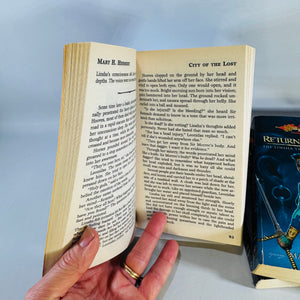 Dragonlance Linsha Trilogy Bundle Mary H Herbert Paperback Set City of the Lost Flight Fallen Return Exile
