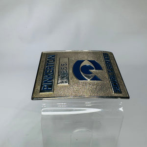 Vintage Pinkerton Security Services Badge Pin (1855 Commemorative)