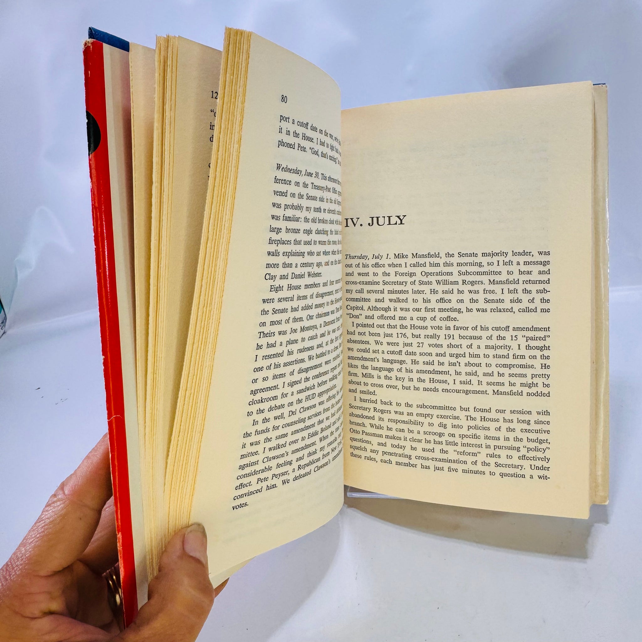 O Congress Donald Riegle with Trevor Armbrister 1972 Doubleday & Co ...