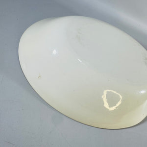Blue Ridge Fantasia Serving Bowl Vintage Hand Painted Southern Potteries Oval Leaf Dish